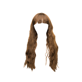 Perruque Lisse Naturelle Brune